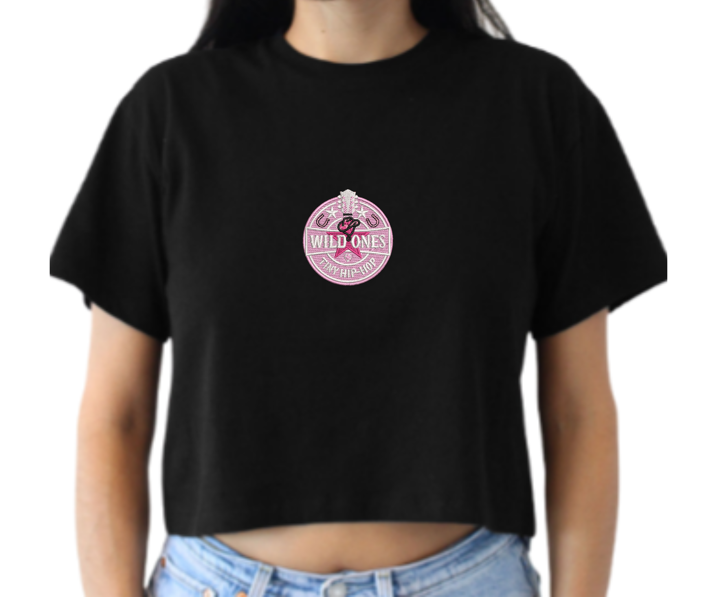 Embroidered Wild Ones Crop Top