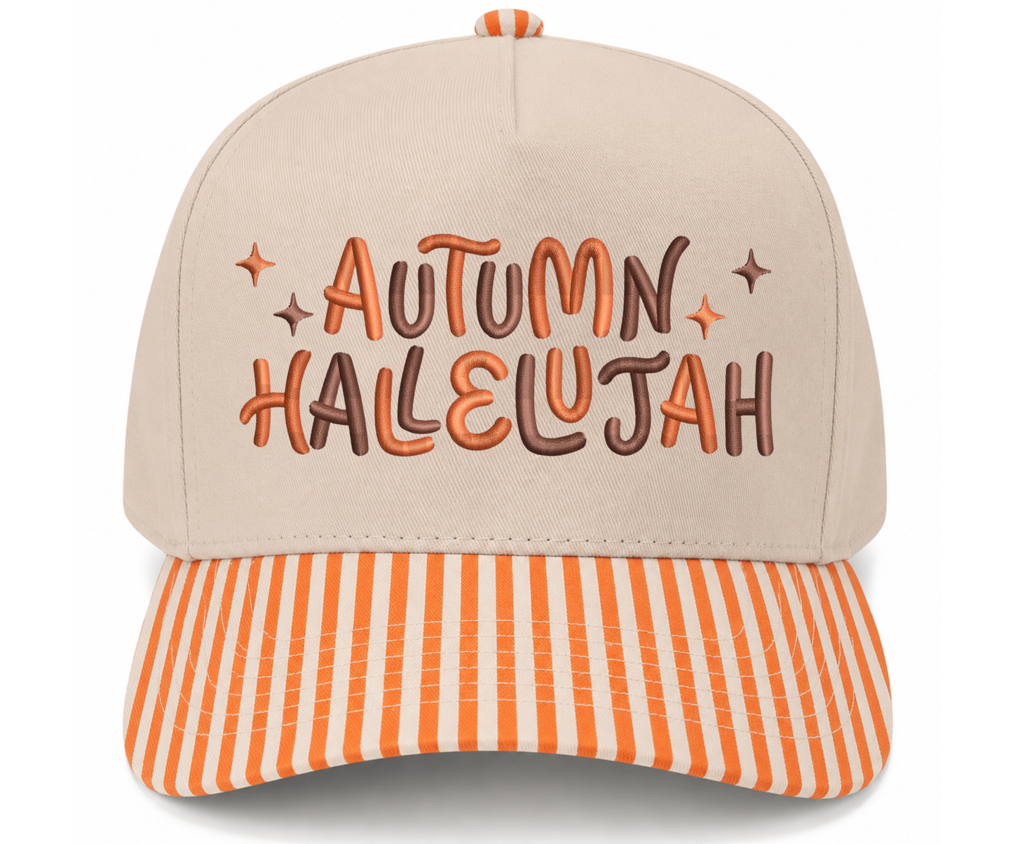 Embroidered Autumn Hallelujah Hat