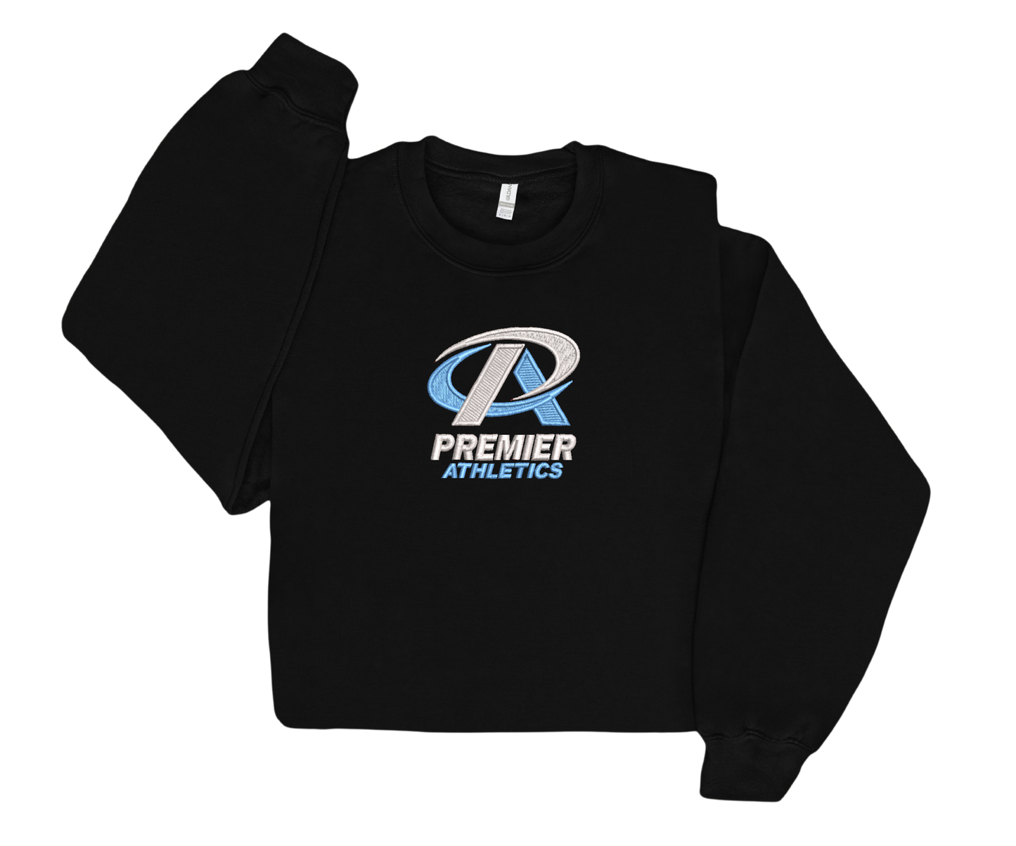 Embroidered Youth Premier Athletics Crewneck