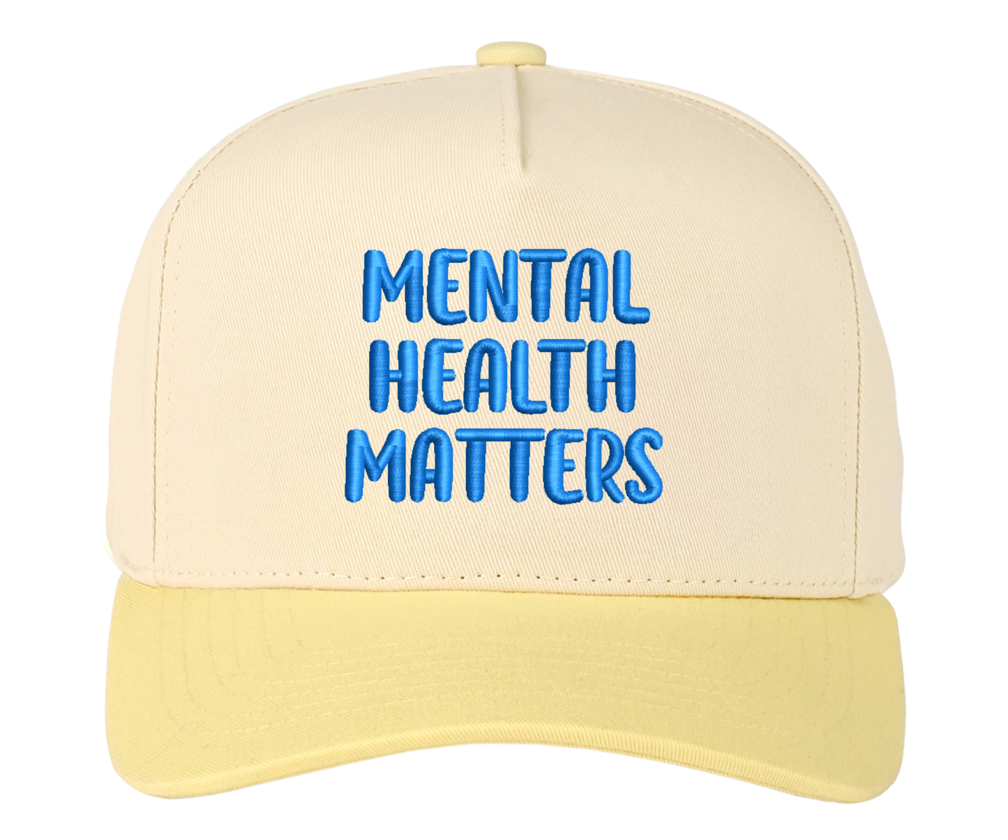 Puff Embroidered Mental Health Matters Hat