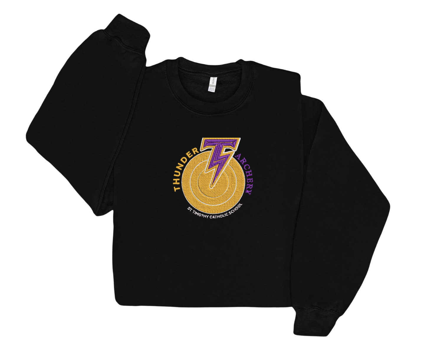 Embroidered St.Timothy Archery Crewneck