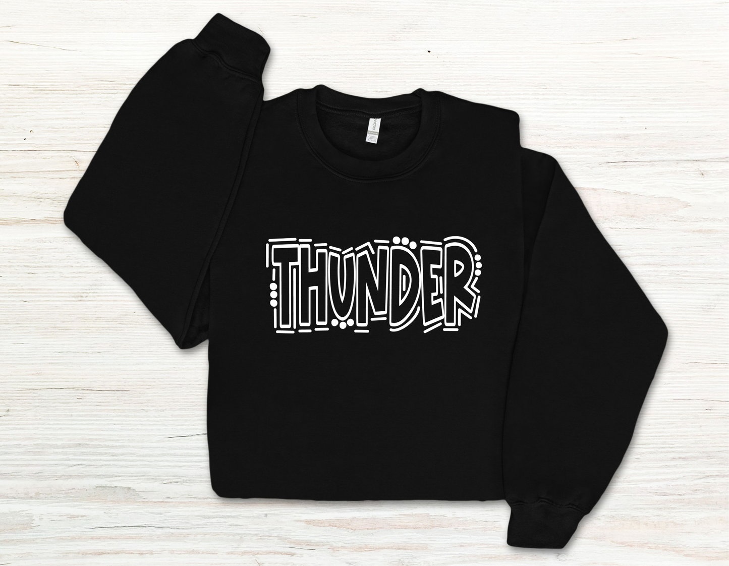 Thunder Doodle Youth Crewneck Sweatshirt