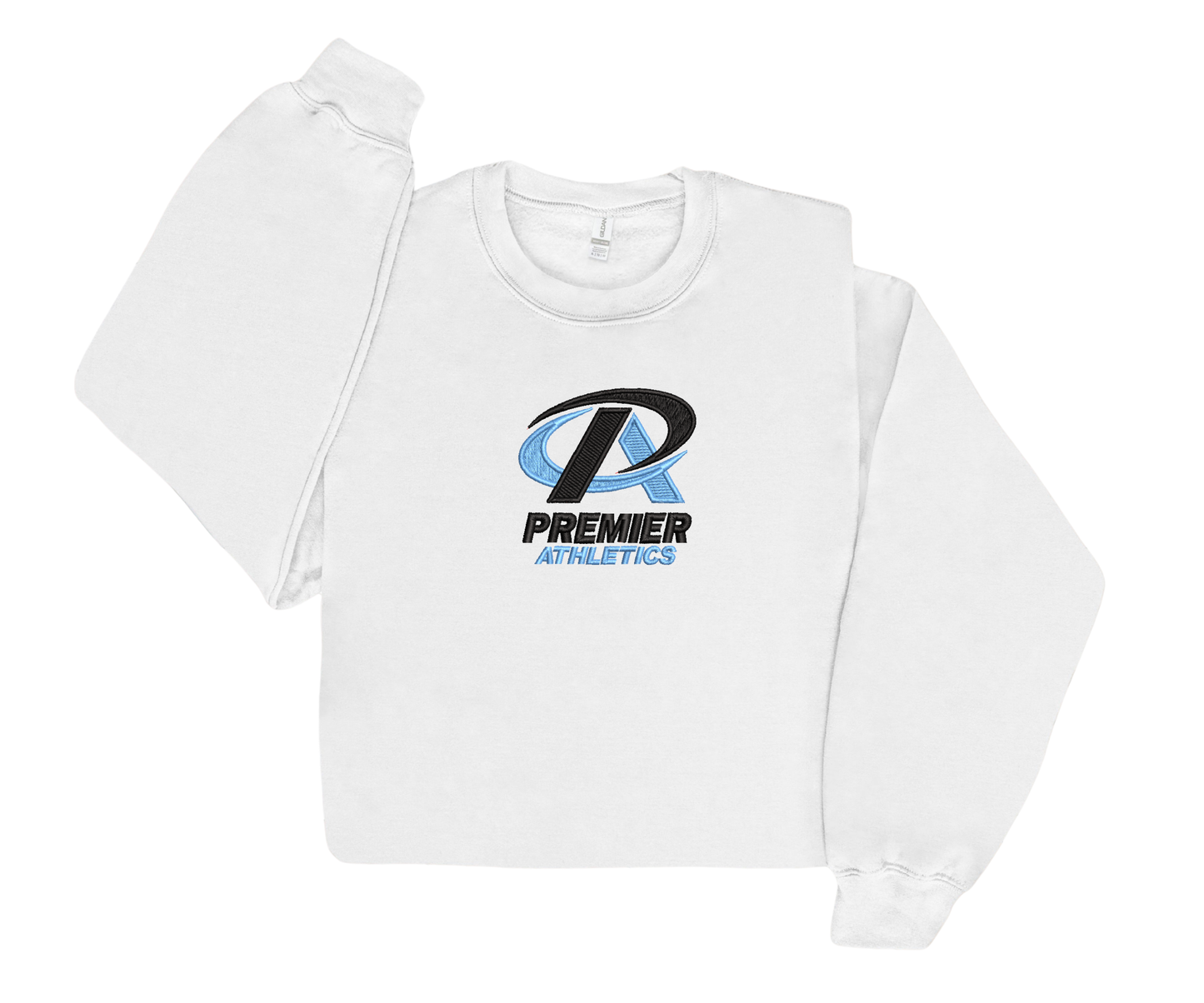 Embroidered Premier Athletics Crewneck