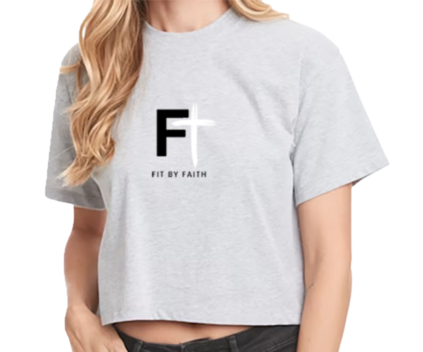Fit By Faith Cropped Tee