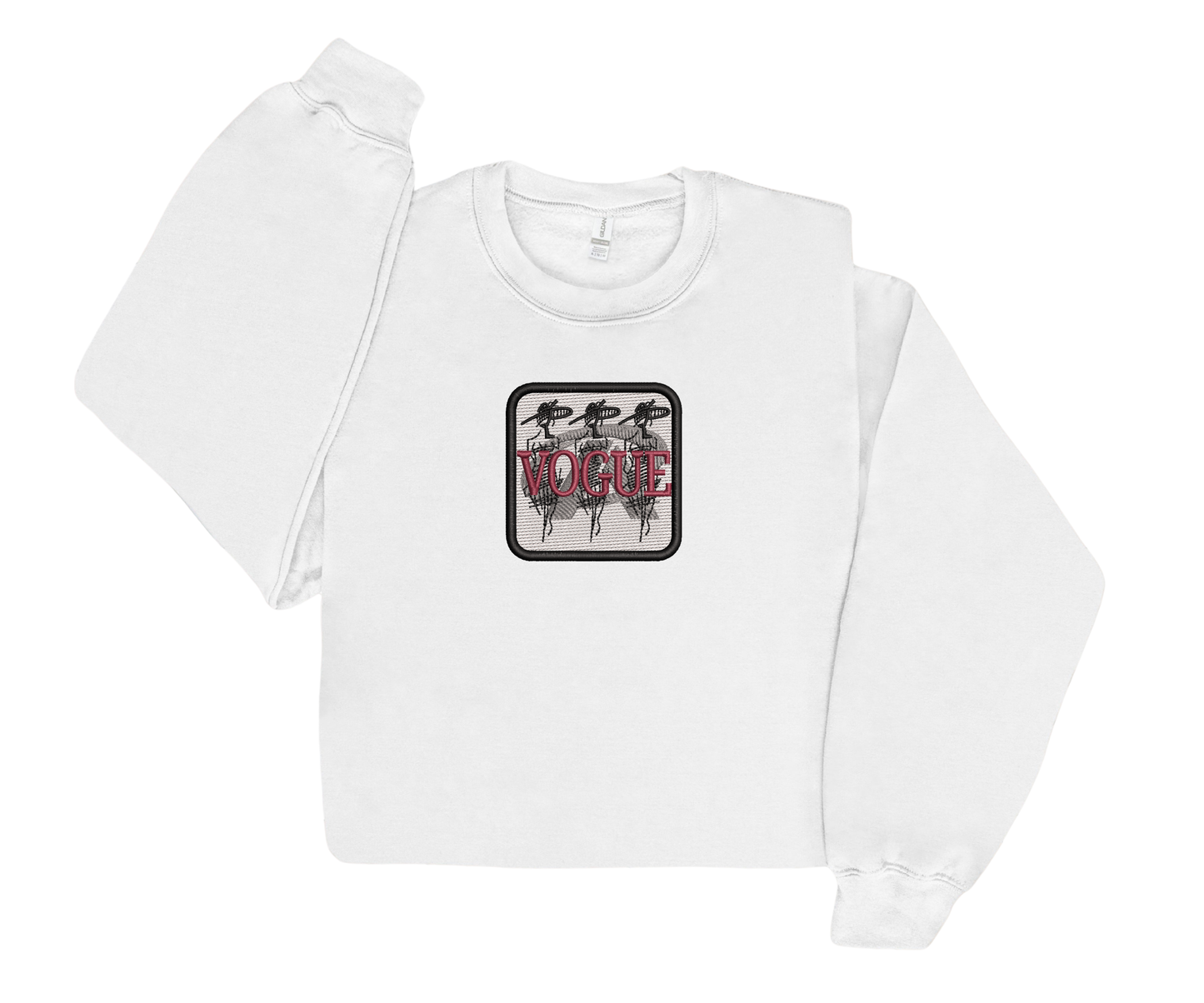 Embroidered Youth Vogue Crewneck
