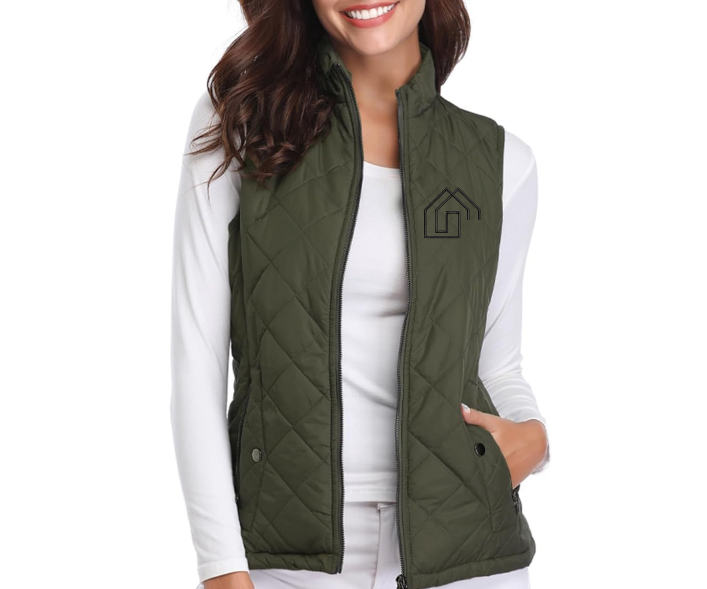 Embroidered Twin Team Vest