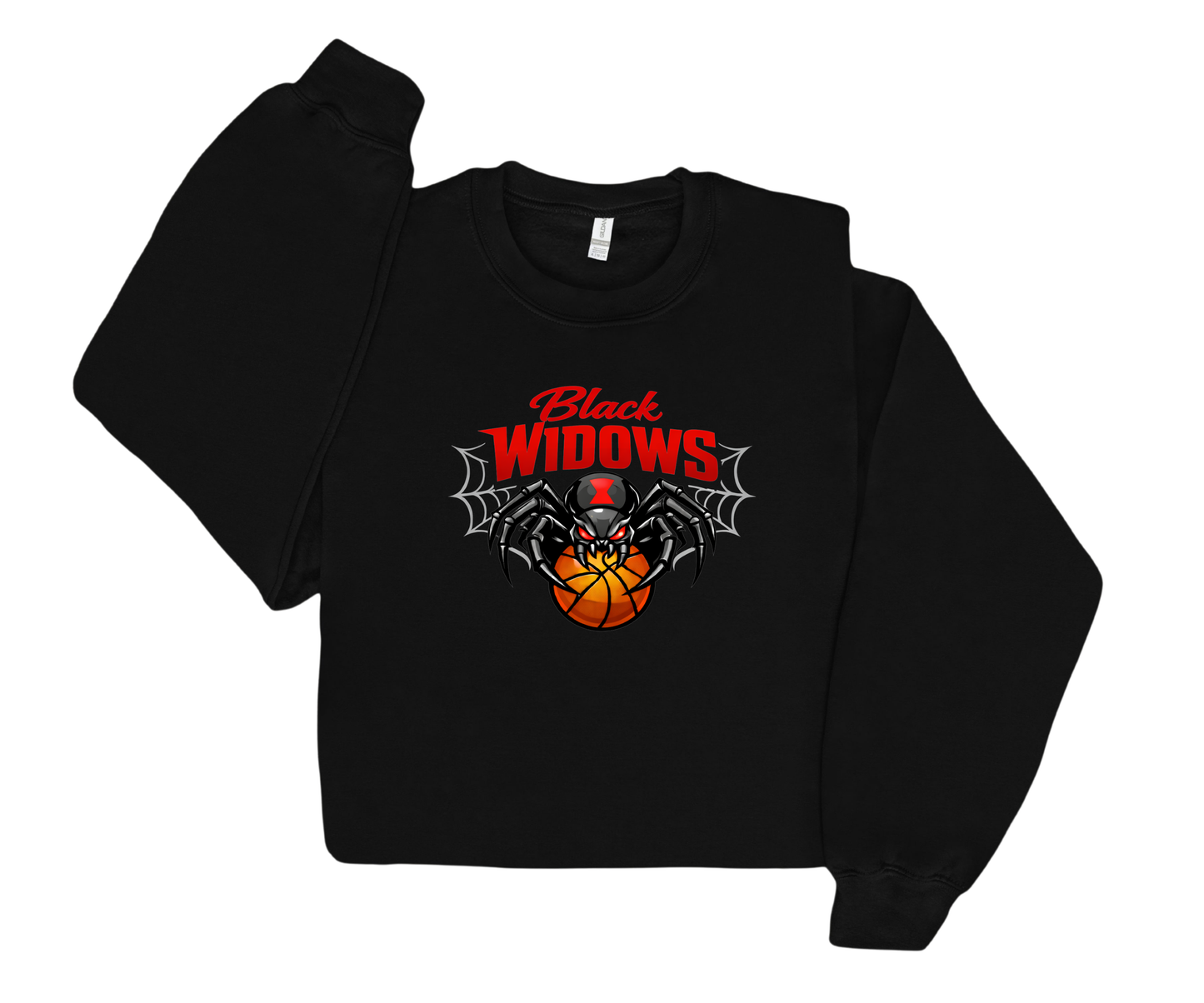 Youth Black Widows Crewneck