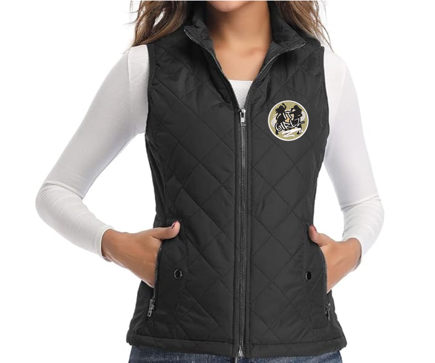 Embroidered It Girlz Vest
