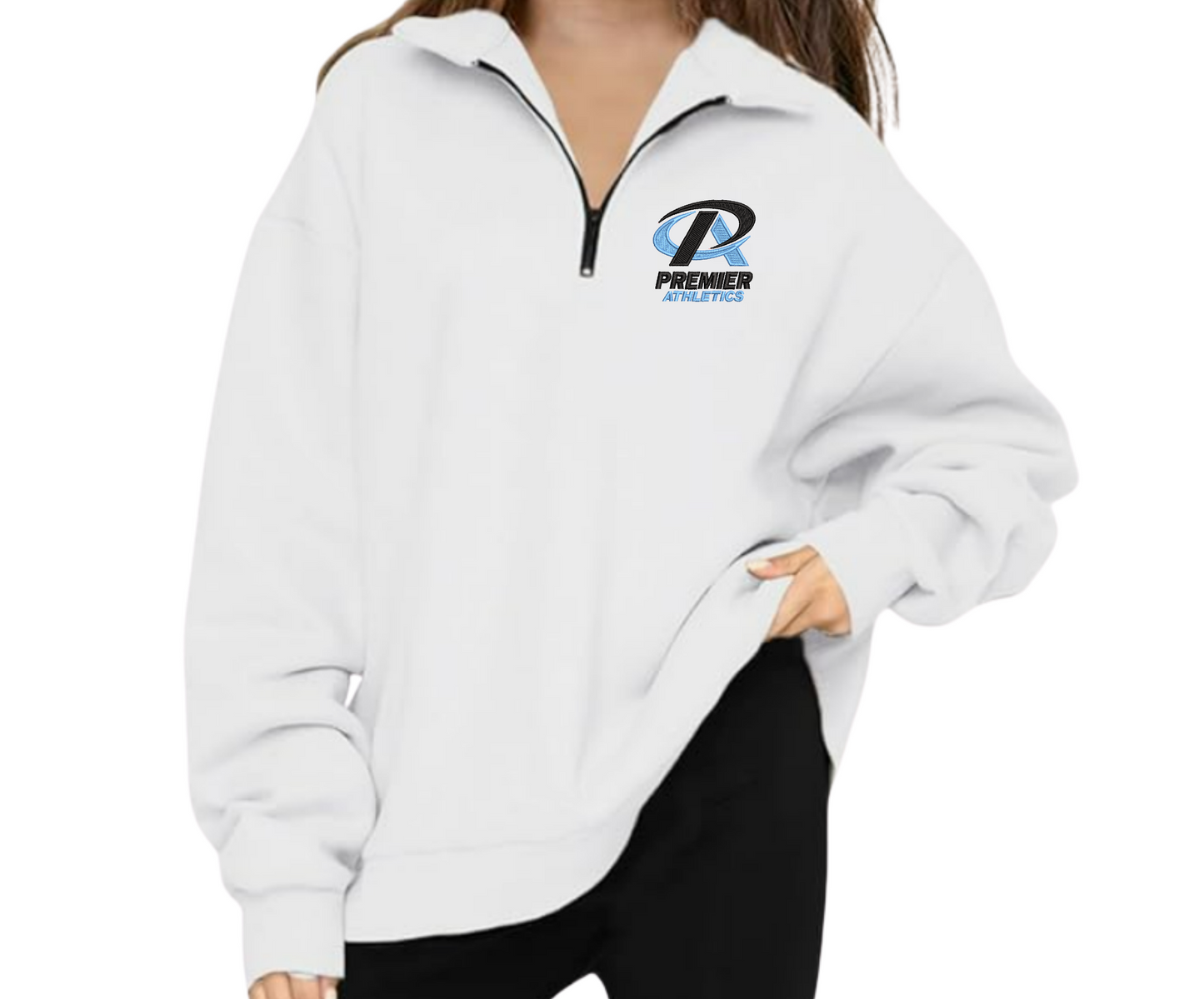 Embroidered Youth Premier Athletics Quarter Zip