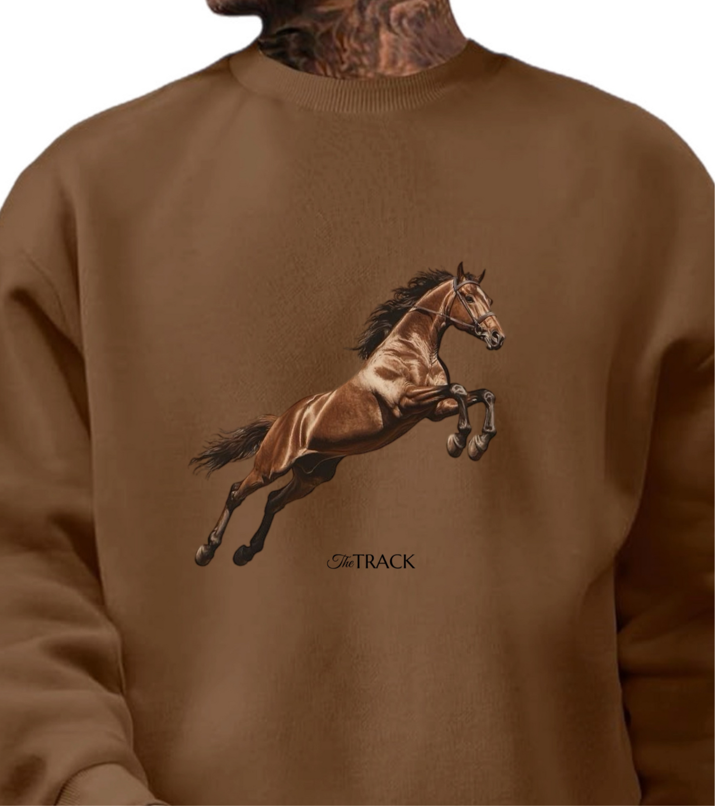 Track Horse Crewneck
