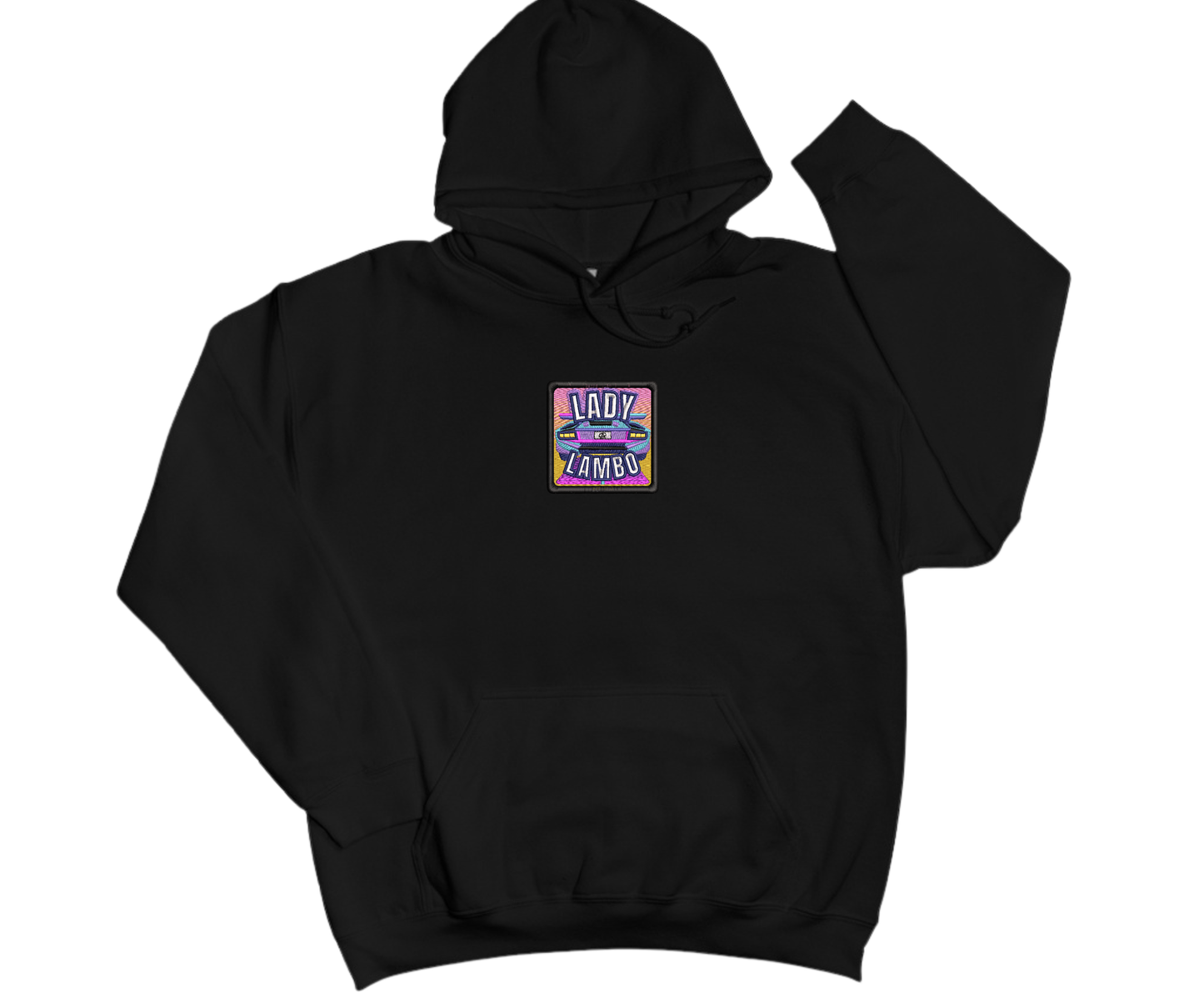 Embroidered Youth Lady Lambo Hoodie