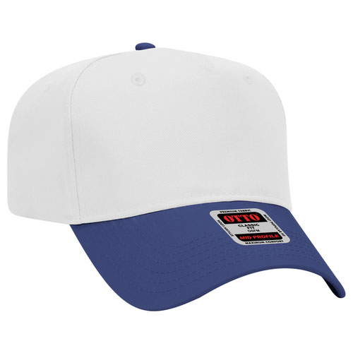 Custom 5 Panel Otto Hat- White Base