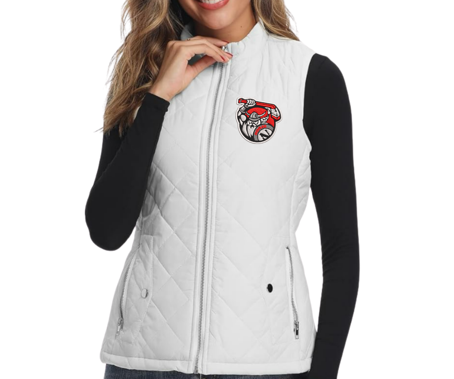Embroidered Norse Hockey Vest