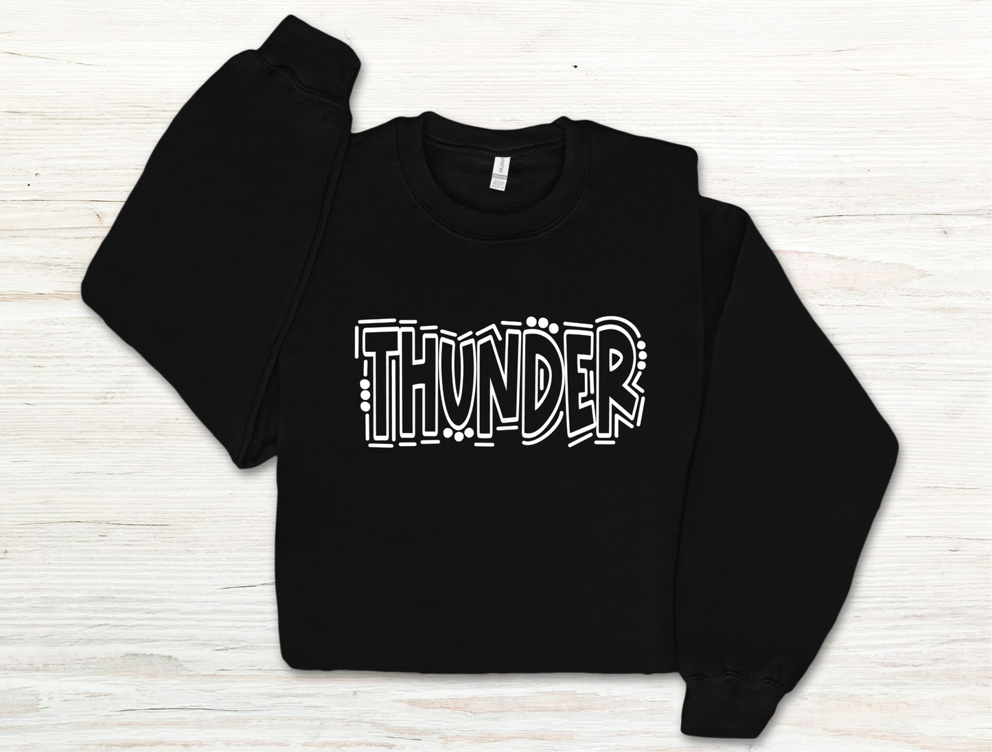 Unisex Thunder Doodle Crewneck