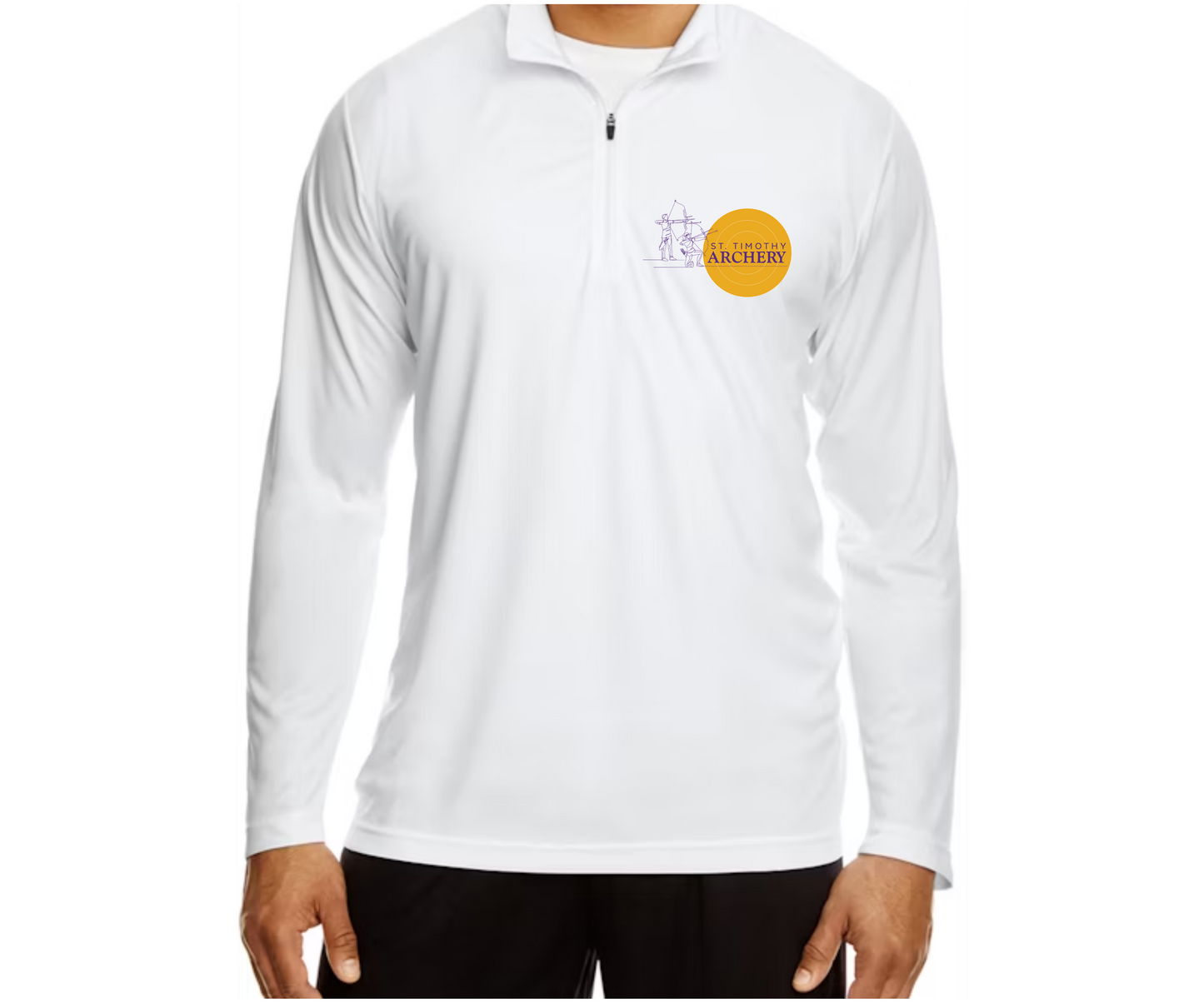 Men's Archery Zone Performance DriFit Quarter Zip