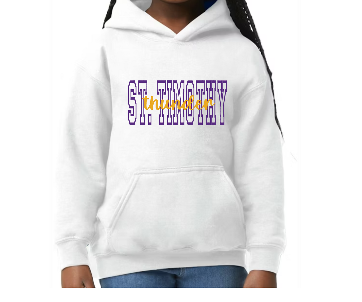 St Timothy Thunder Youth Hoodie