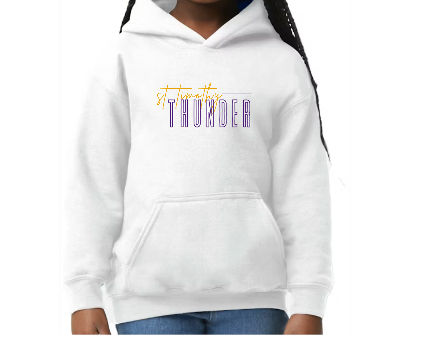 St Timothy Thunder Youth Hoodie