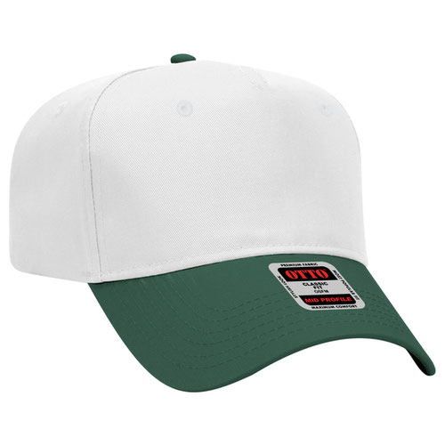 Custom 5 Panel Otto Hat- White Base