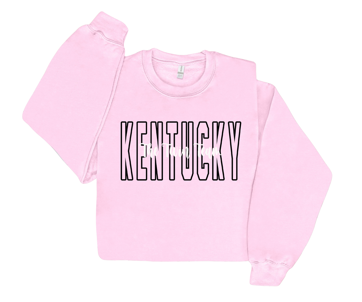 Twin Team Kentucky Embroidered Crewneck