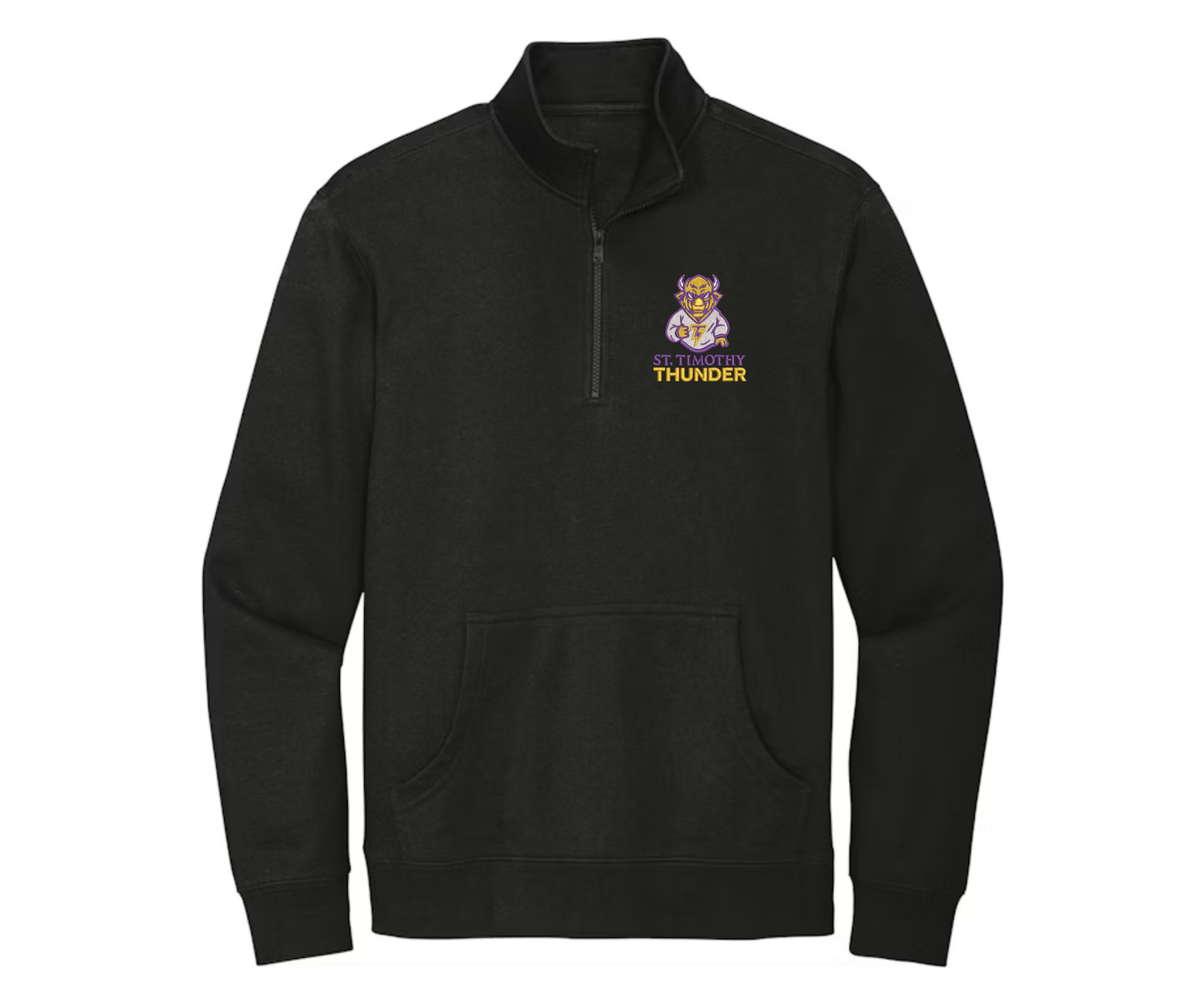 Embroidered St. Timothy Mascot Quarter Zip