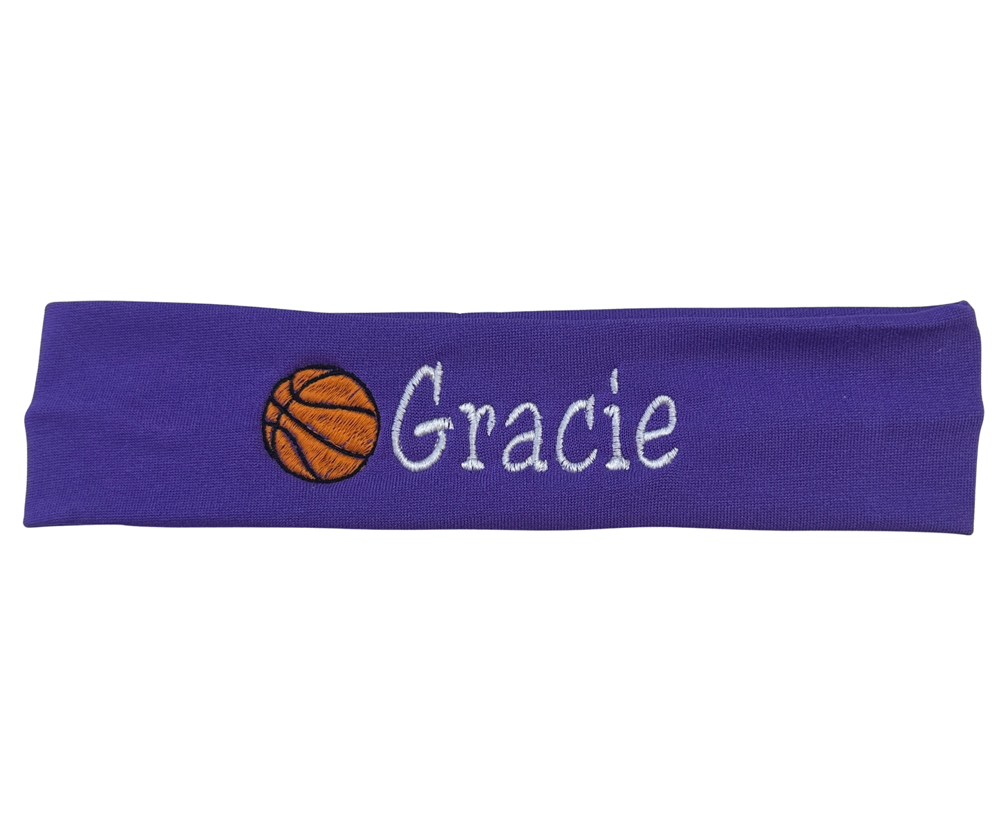 Personalize Embroidered Elastic Headband