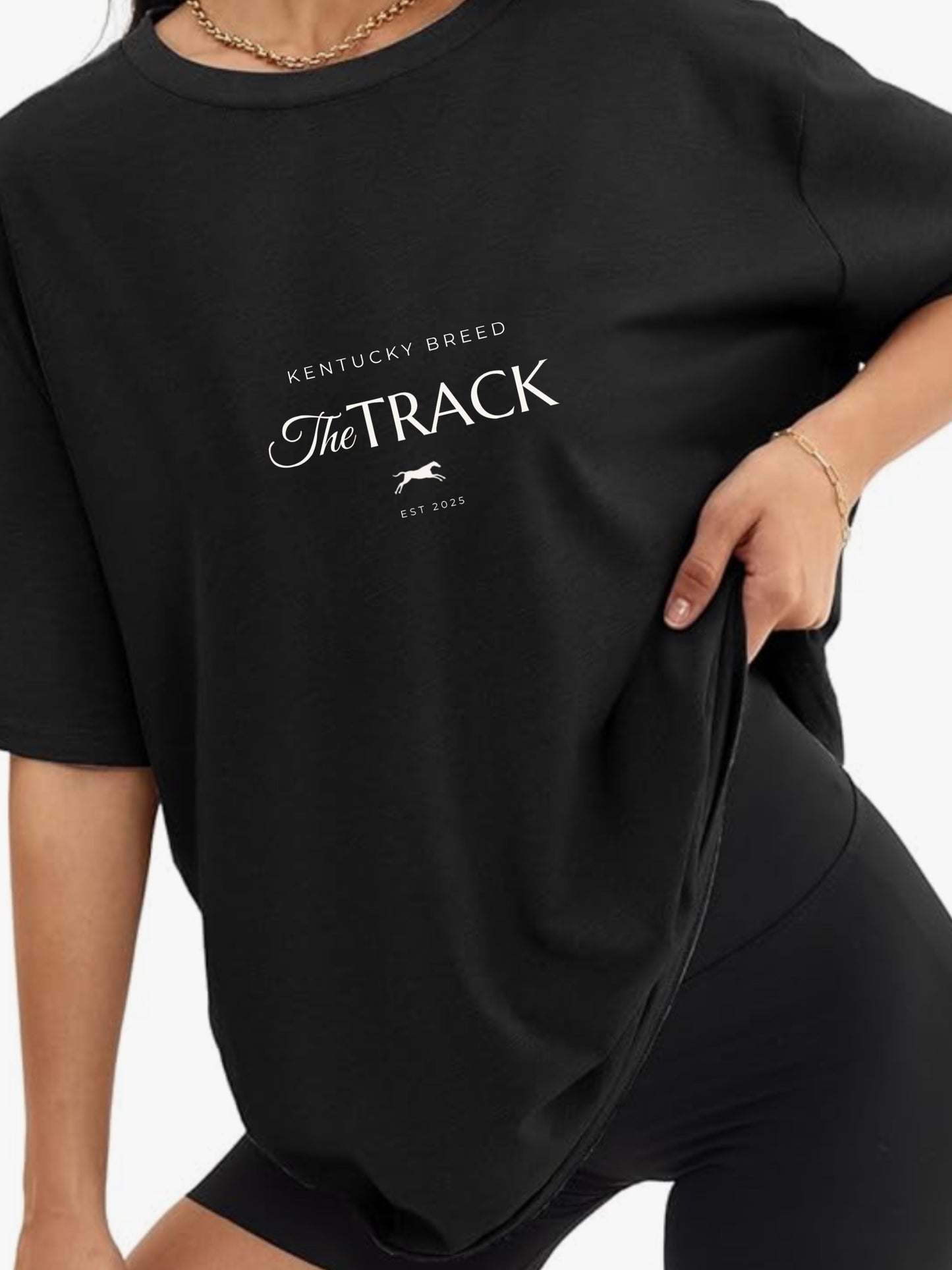 Track Oversized Tee