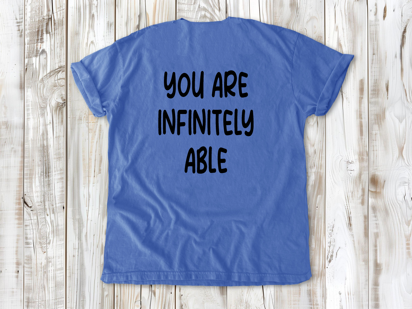 Puff Print Autism Acceptance tee