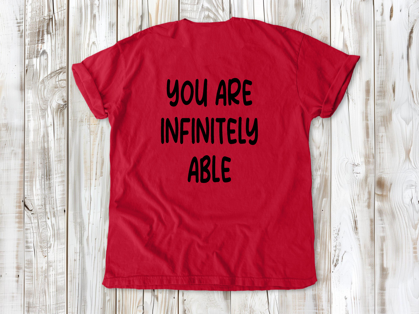 Puff Print Autism Acceptance tee