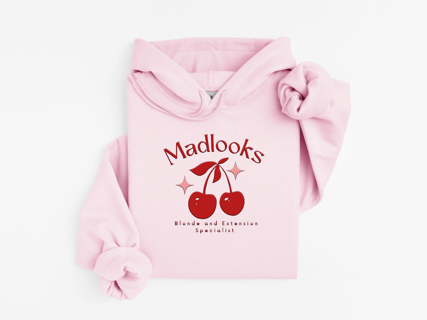 Madlooks Puff Print Hoodie