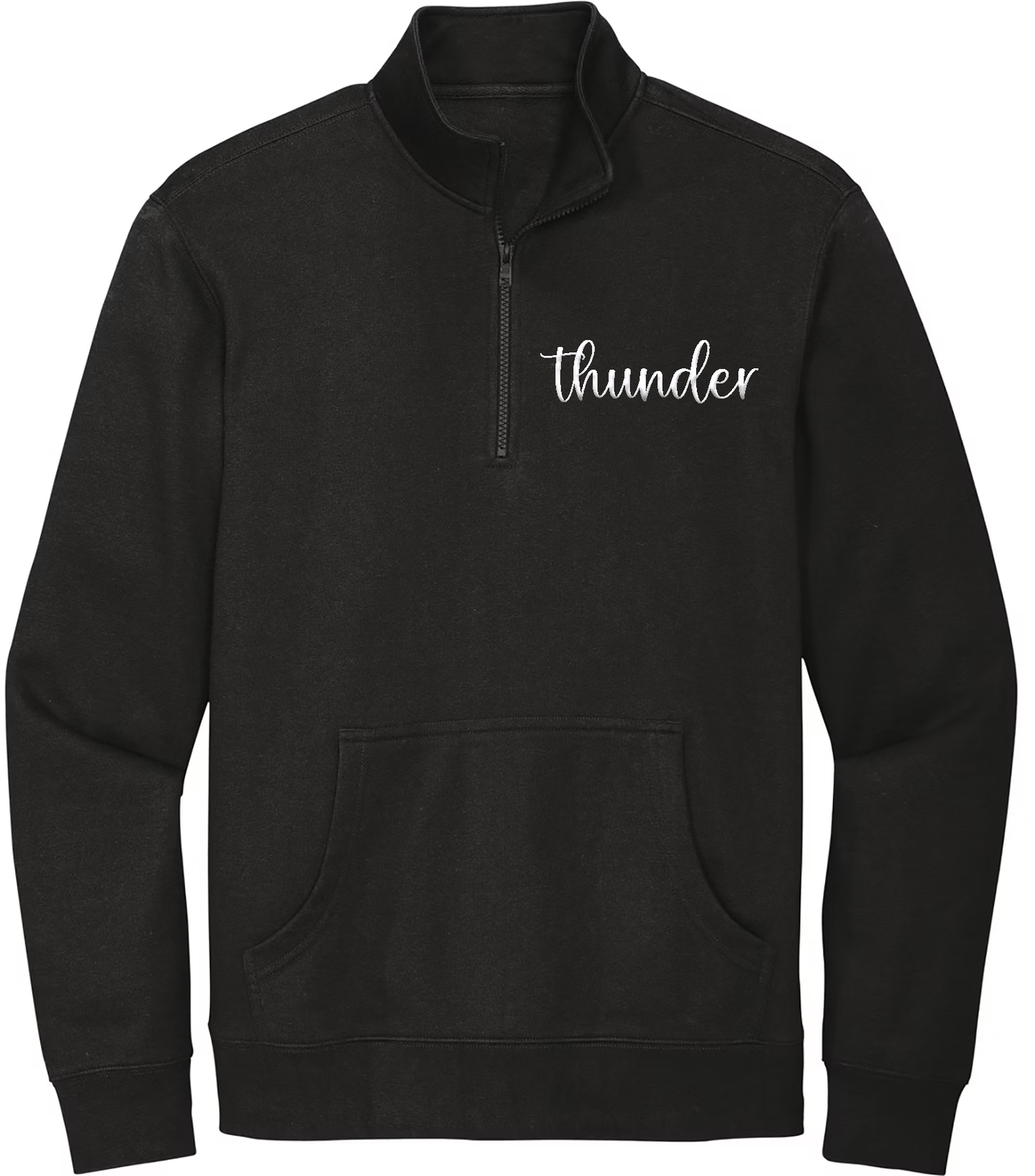 Embroidered Thunder Unisex Quarter Zip