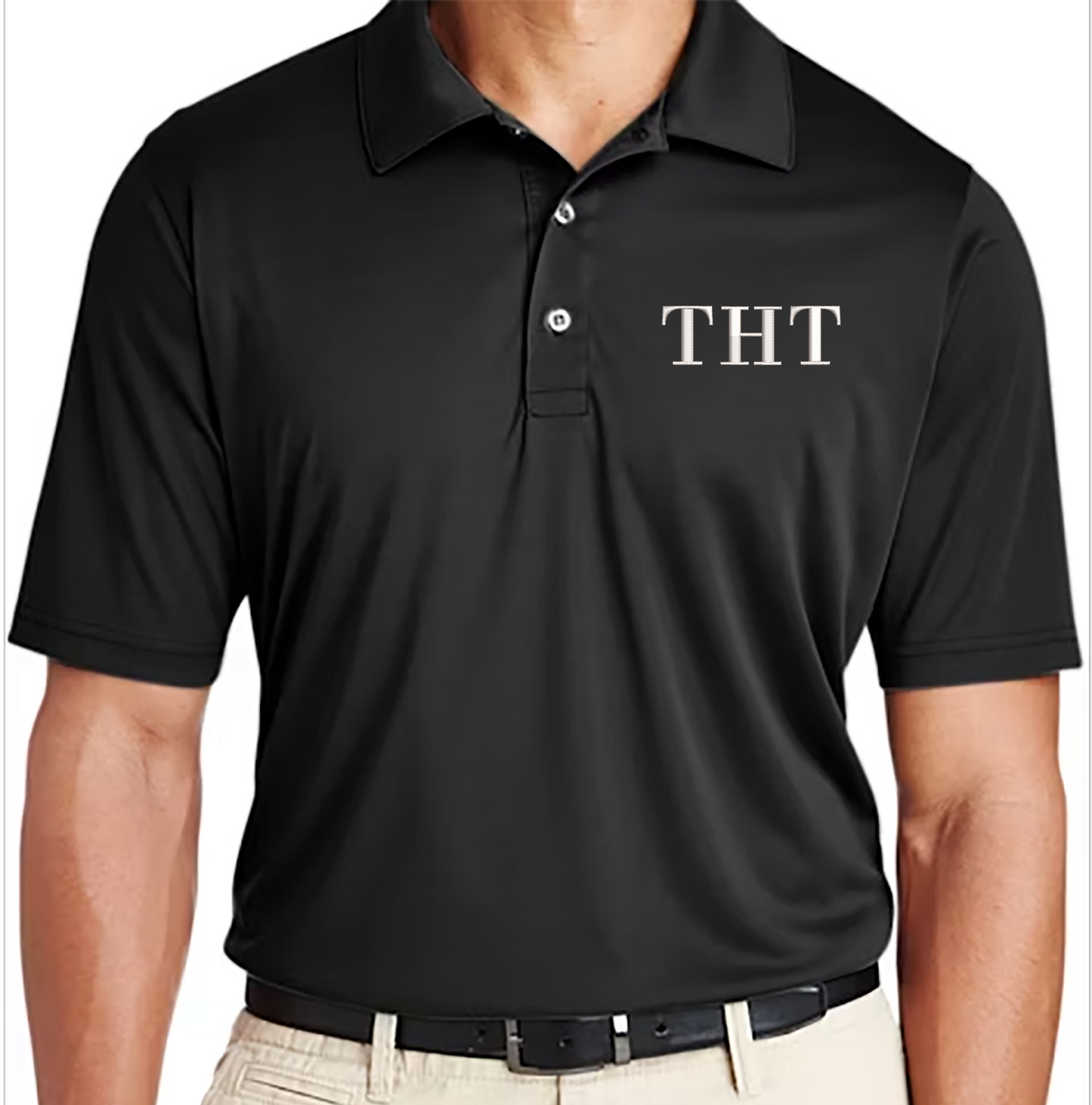 Embroidered Men's Polo