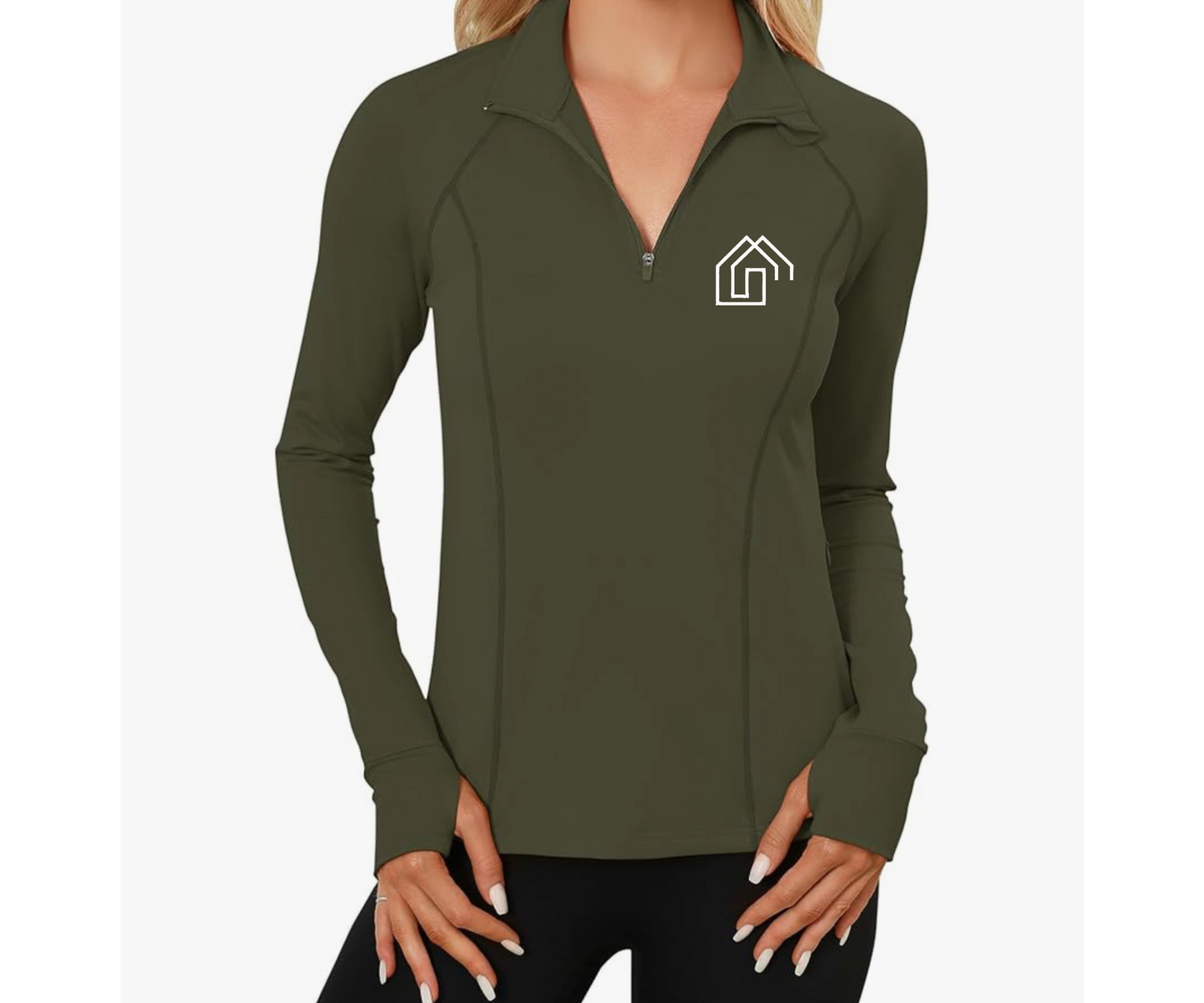 Twin Team Compression Quarter Zip