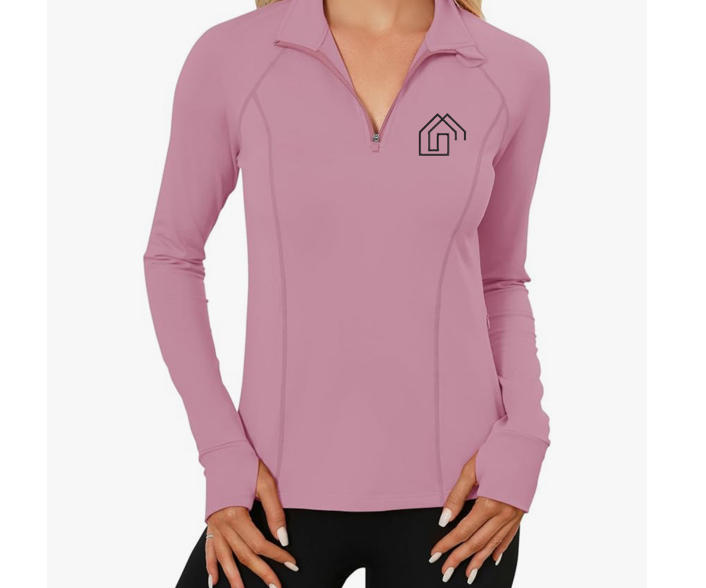 Twin Team Compression Quarter Zip