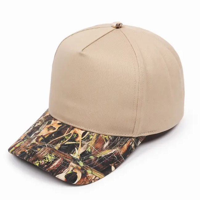 Custom 5 Panel Two-Toned Hat