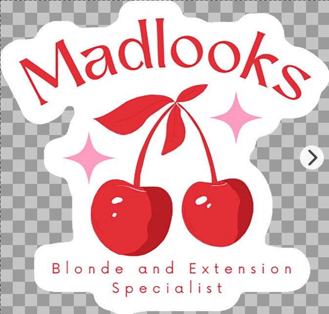 Madlooks Cherry Die-cut Vinyl Sticker