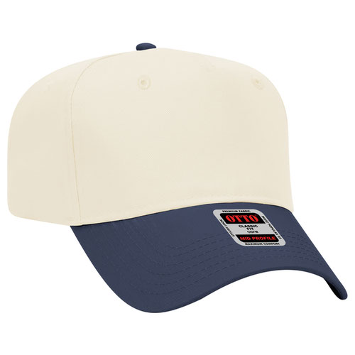 Custom 5 Panel Otto Hat- Cream Base