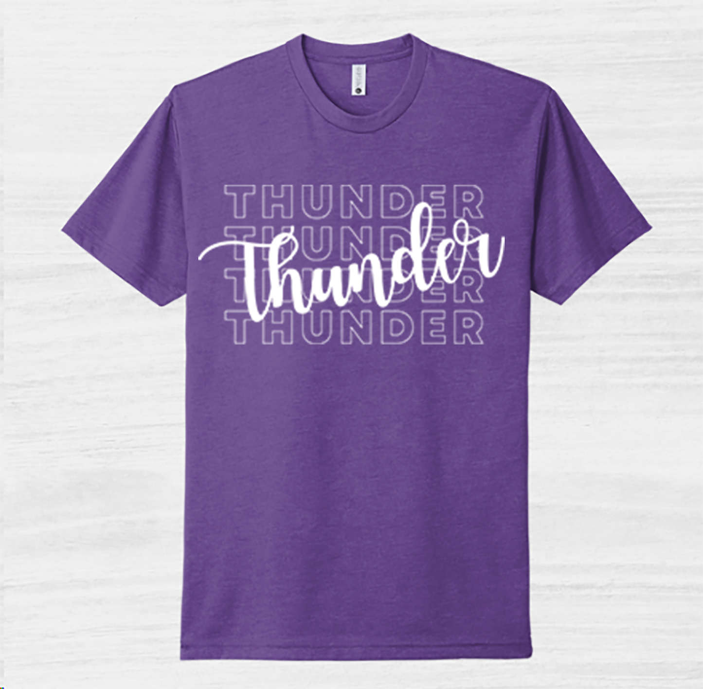 Thunder Puff Print Toddler Tee