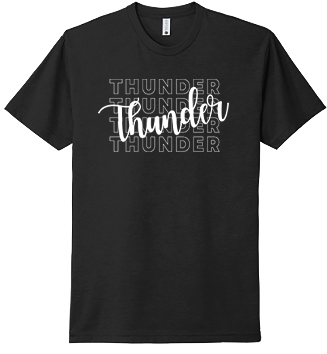 Youth Thunder puff print tee