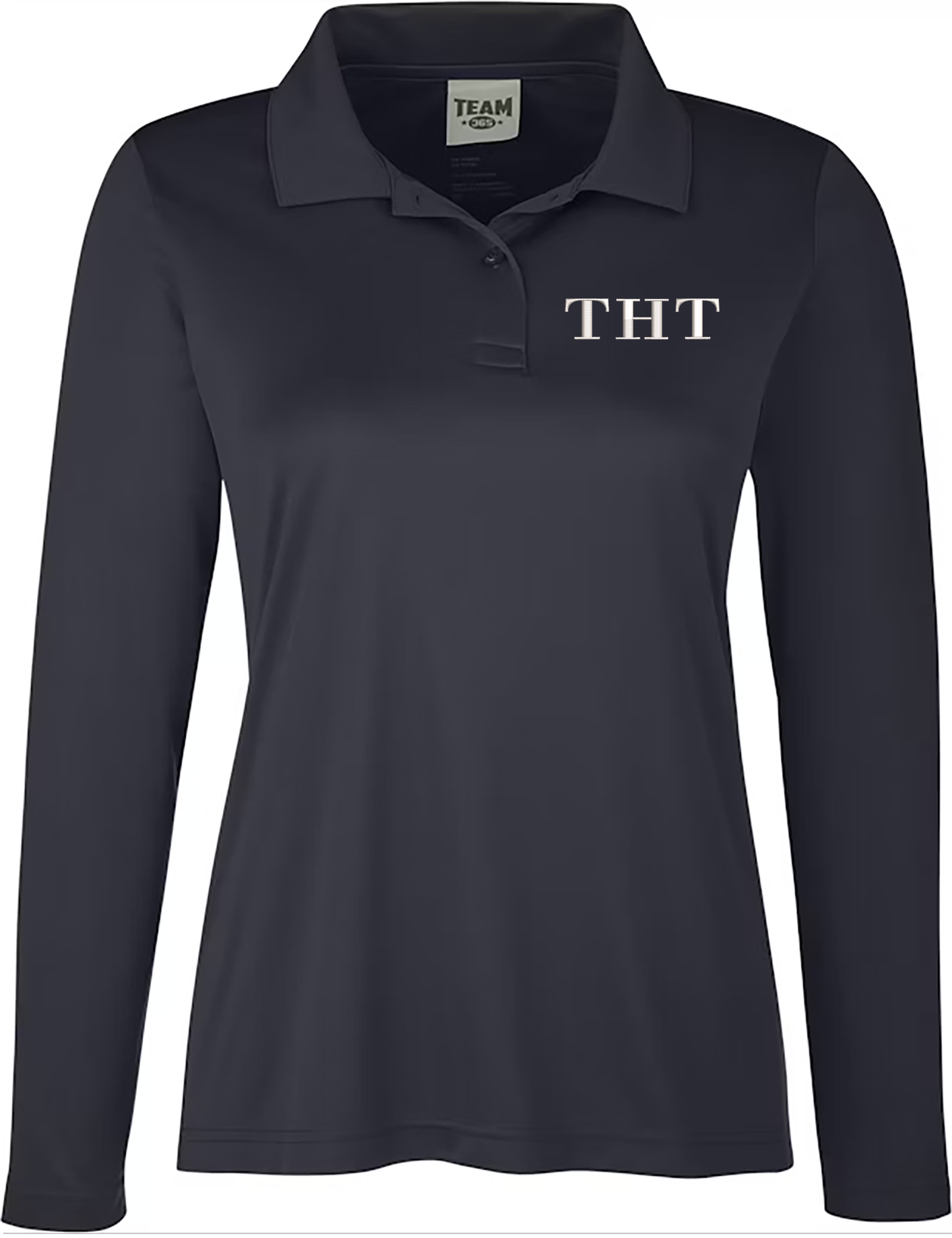 Embroidered Ladies Long Sleeve Polo