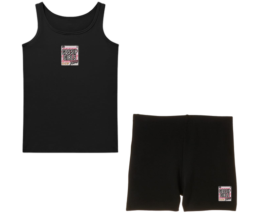 Embroidered Youth Gossip Girls Set