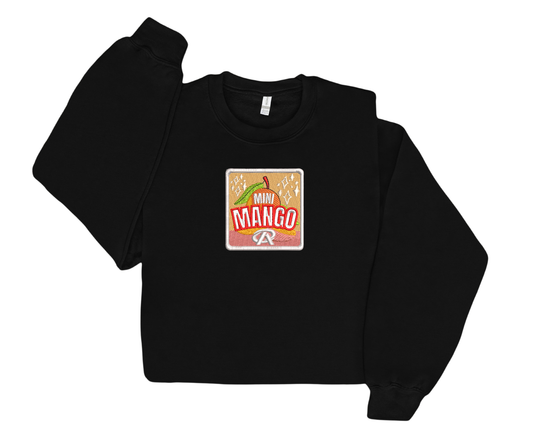 Embroidered Mini Mango Crewneck