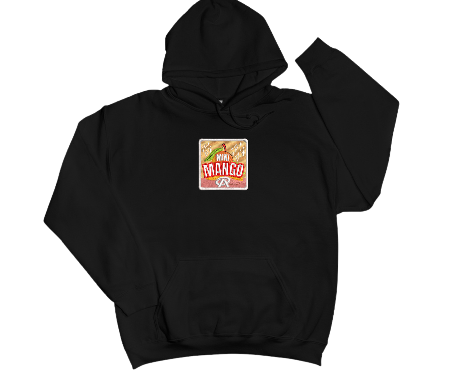 Embroidered Mini Mango Hoodie