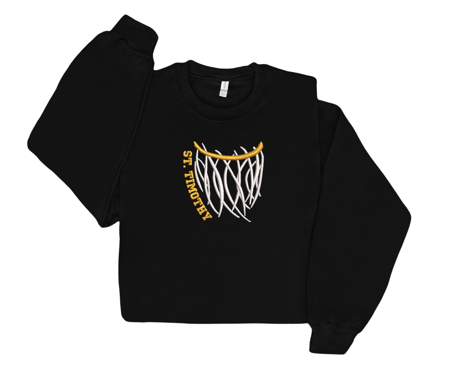 Embroidered St. Timothy Basketball Crewneck