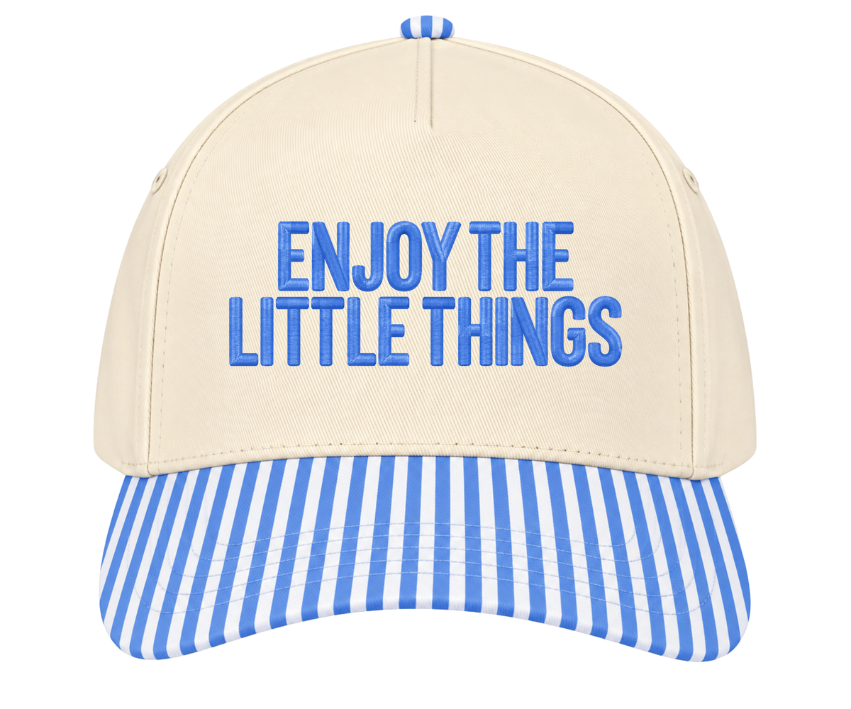 Embroidered Enjoy The Little Things Hat