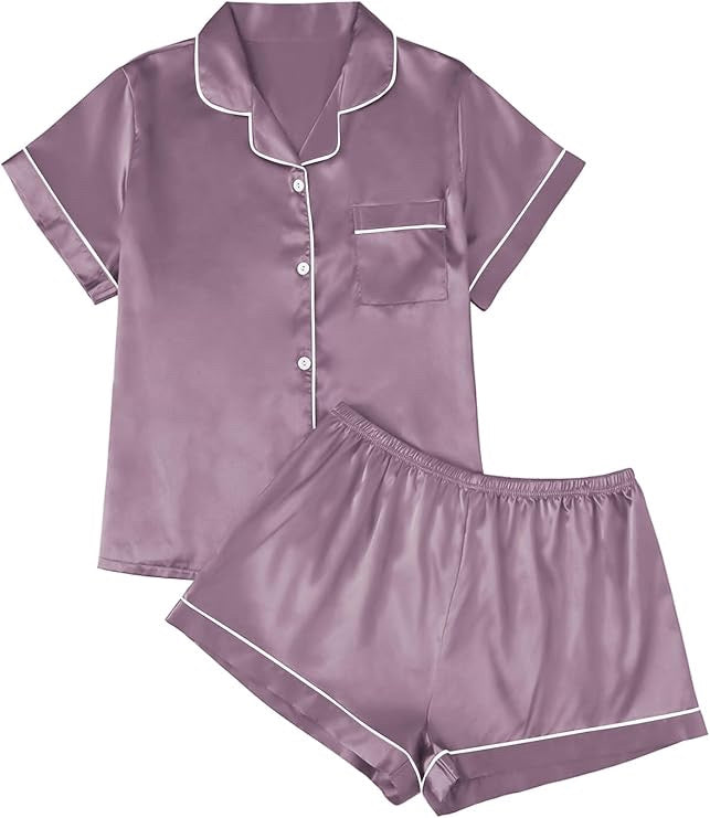 Embroidered Pajama set