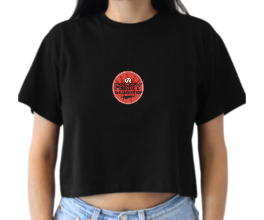 Embroidered Fenty Crop Top