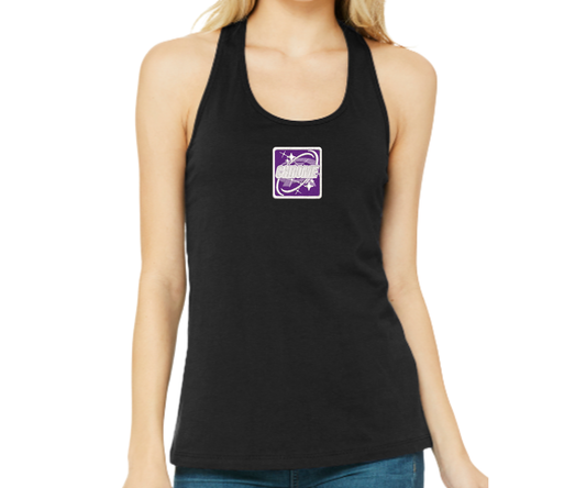 Embroidered Chrome Tank Top