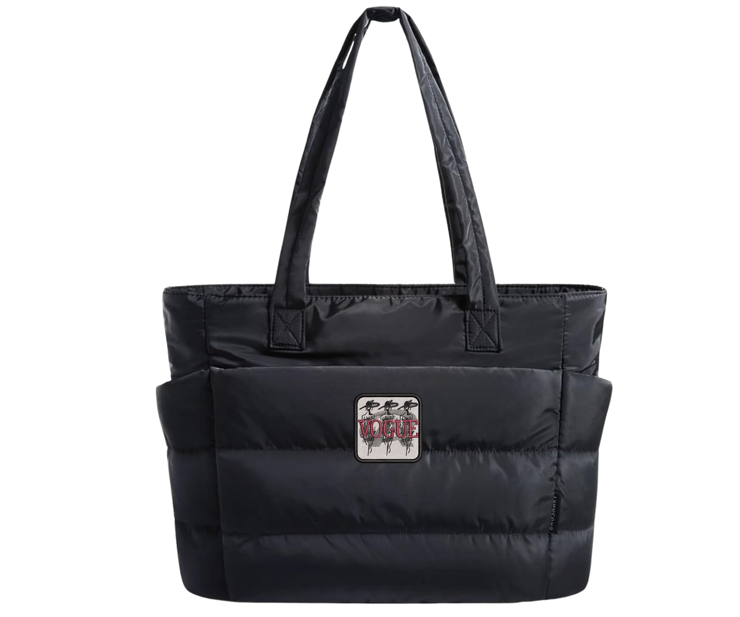 Embroidered Vogue Tote Bag