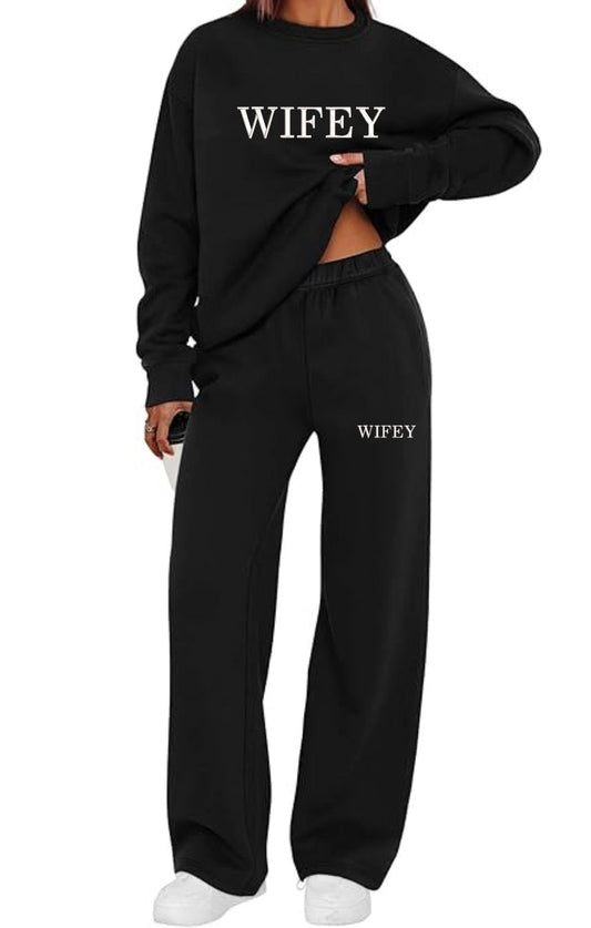 Embroidered Wifey Set