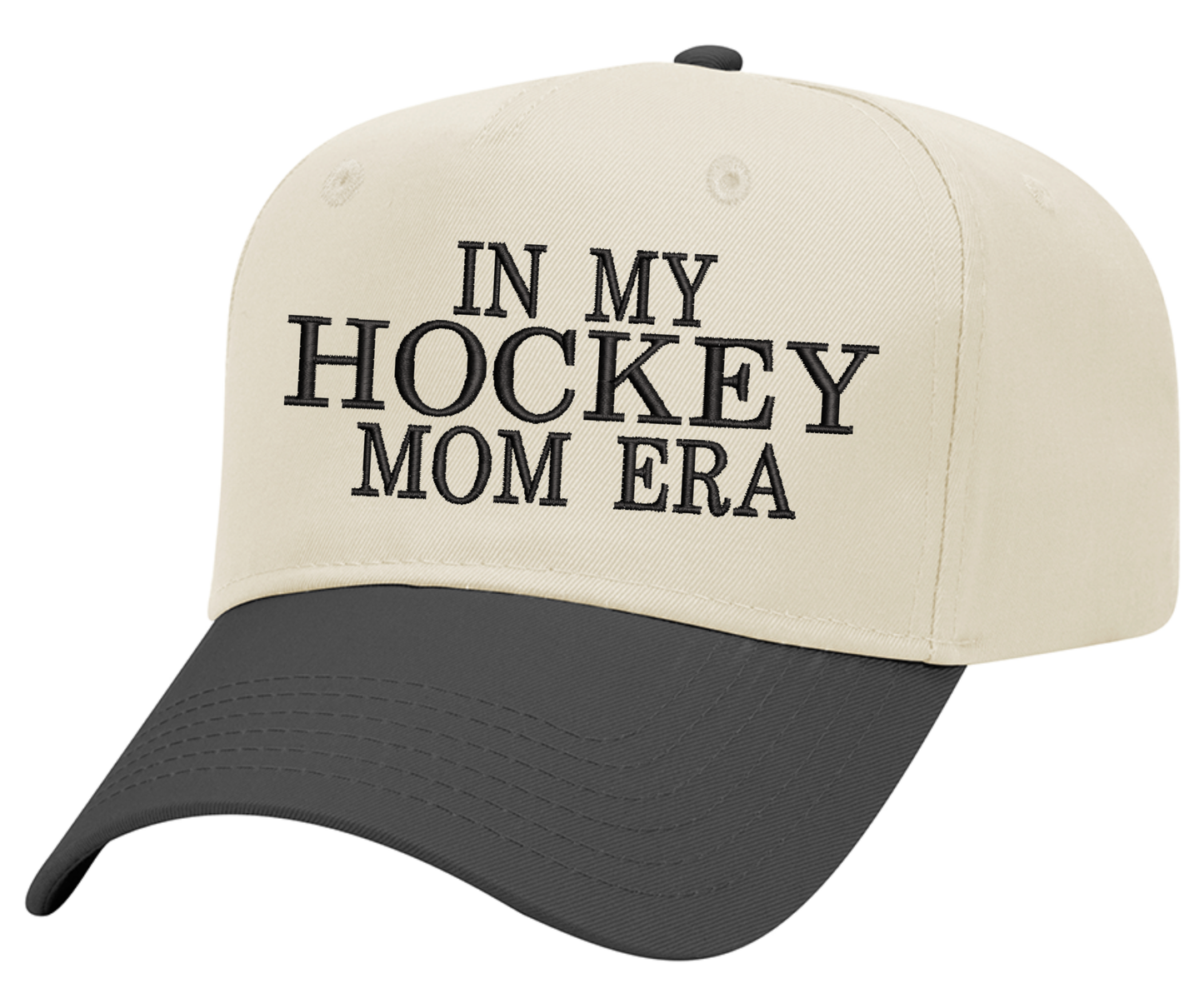 Embroidered In My Hockey Mom Era Hat